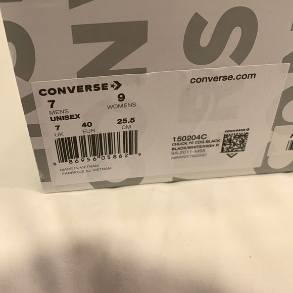 Comme des garcons x converse - Picture 7 of 7